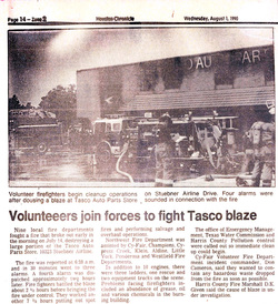 Tasco Auto Color - Houston Location Fire 1990