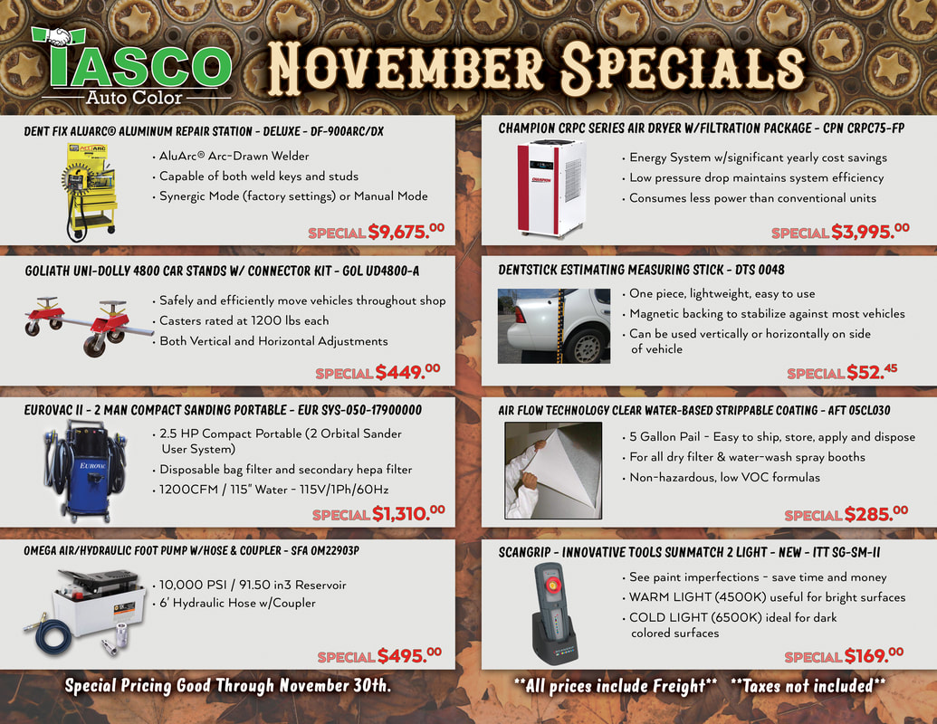 Tasco November Specials