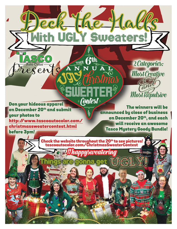 2019 Sweater Contest Flyer